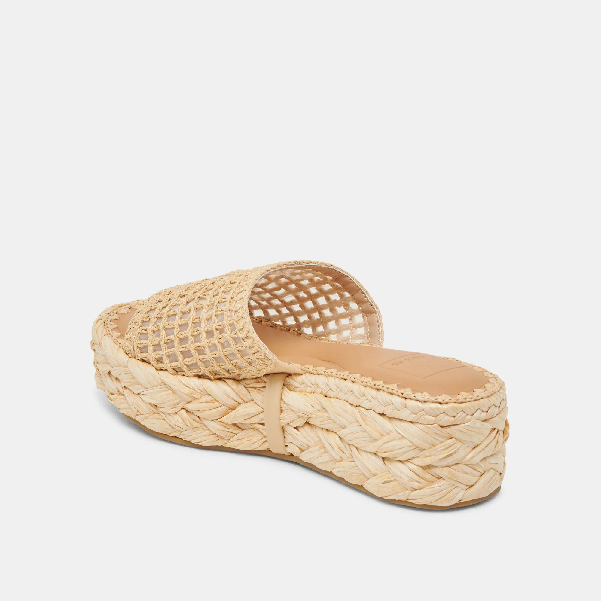 CHAVI MESH SANDALS NATURAL WOVEN RAFFIA sold by Dolce Vita product image thumbnail 5