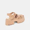 LASLY TONAL SANDALS CAFE LEATHER sold by Dolce Vita