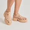 LASLY TONAL SANDALS CAFE LEATHER sold by Dolce Vita