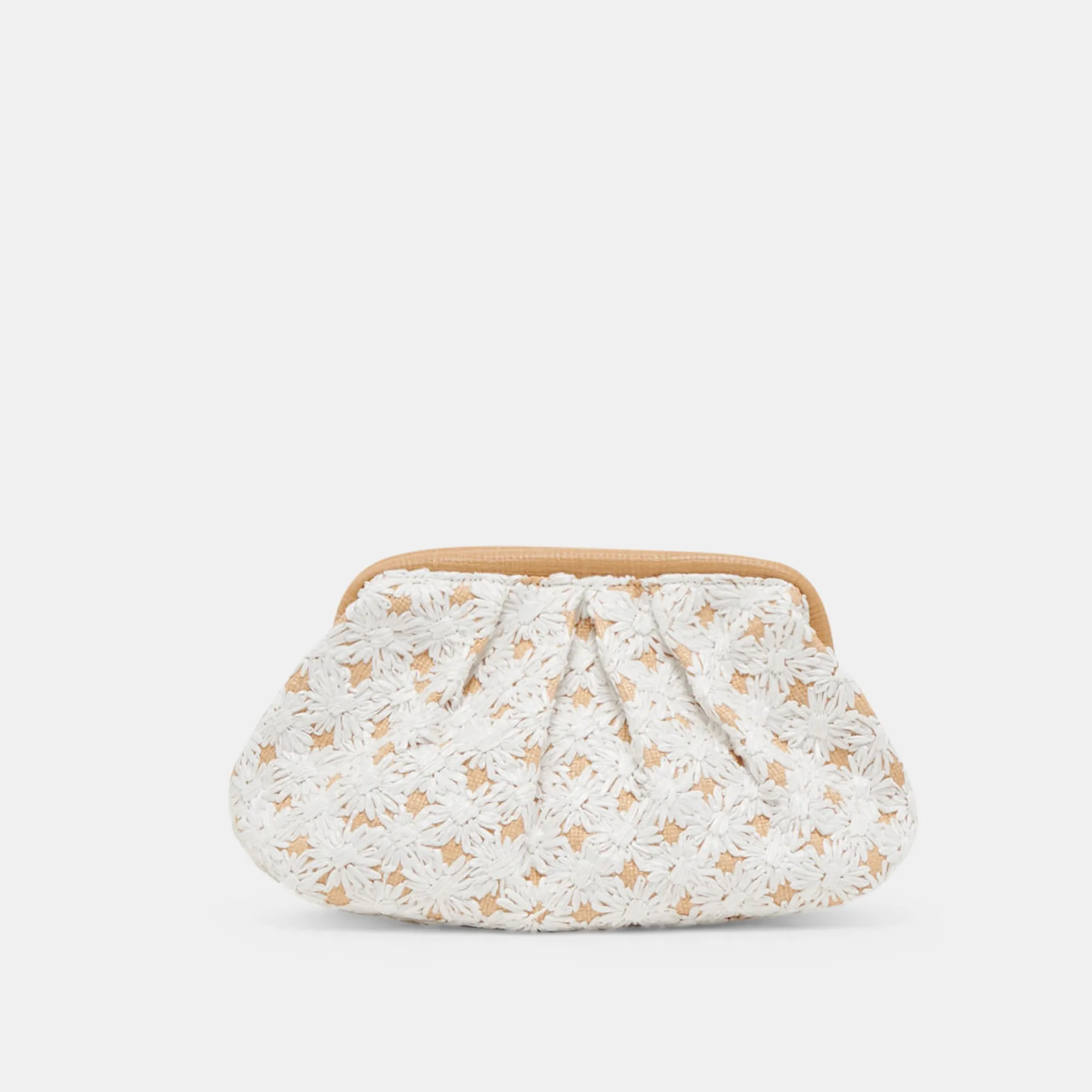 FIORE CLUTCH EMBROIDERED NATURAL RAFFIA sold by Dolce Vita product image thumbnail 2