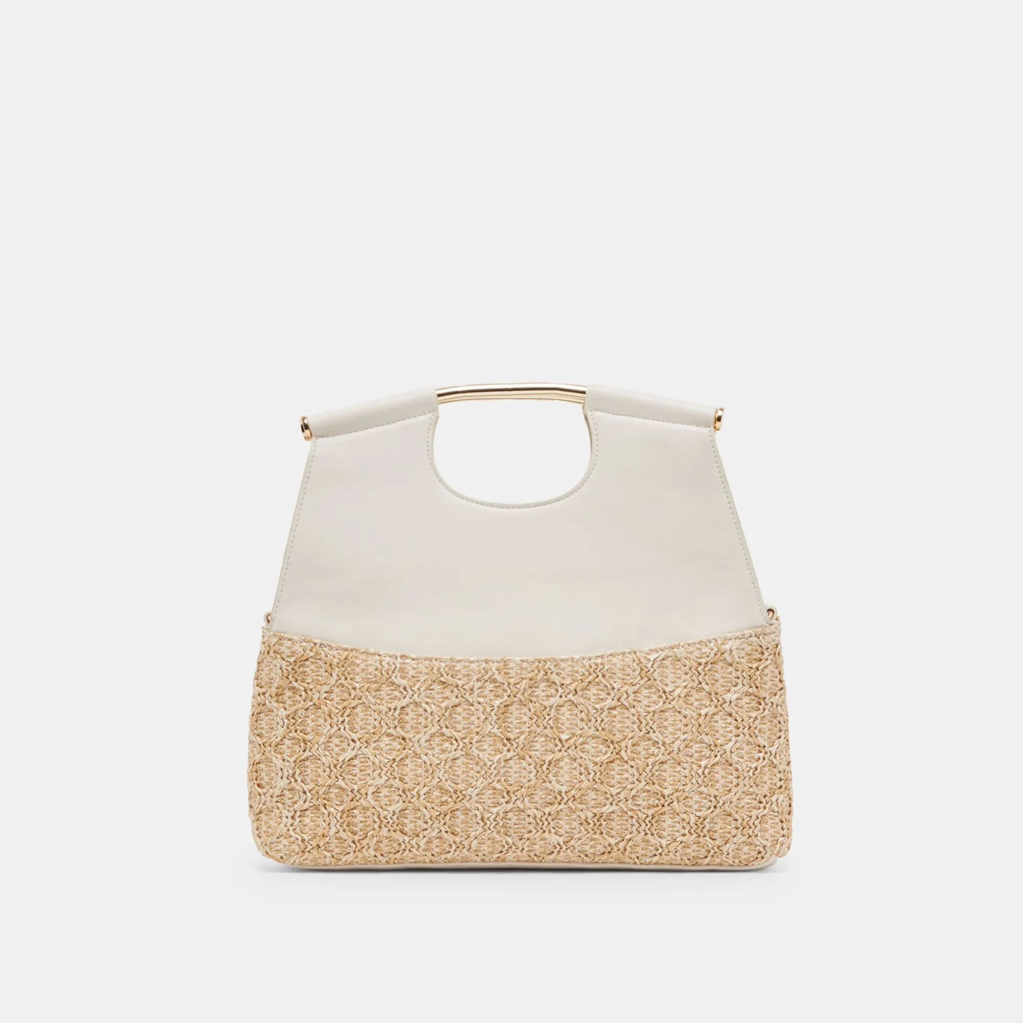 BIANCA CLUTCH IVORY NATURAL RAFFIA sold by Dolce Vita product image thumbnail 4