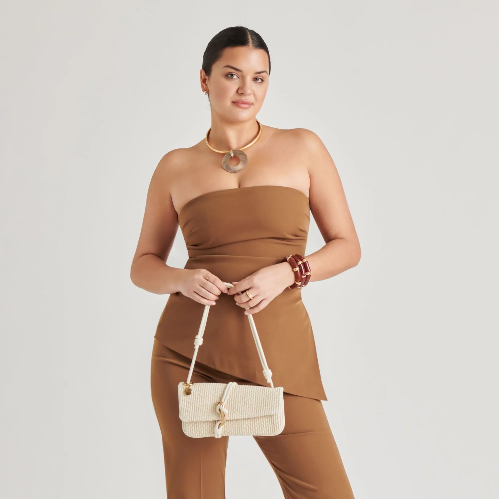 ALICE SHOULDER BAG NATURAL RAFFIA sold by Dolce Vita product image thumbnail 5