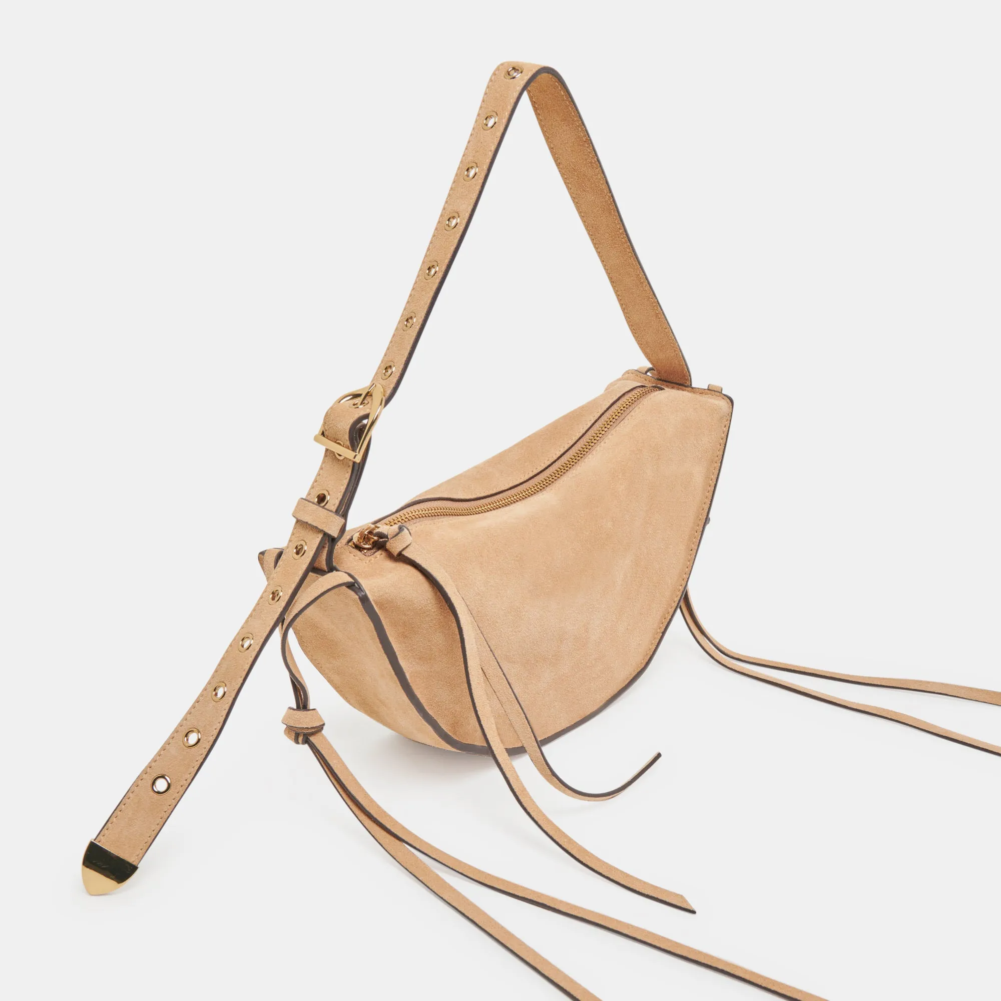 VERONA SHOULDER BAG BEIGE SUEDE sold by Dolce Vita product image thumbnail 4
