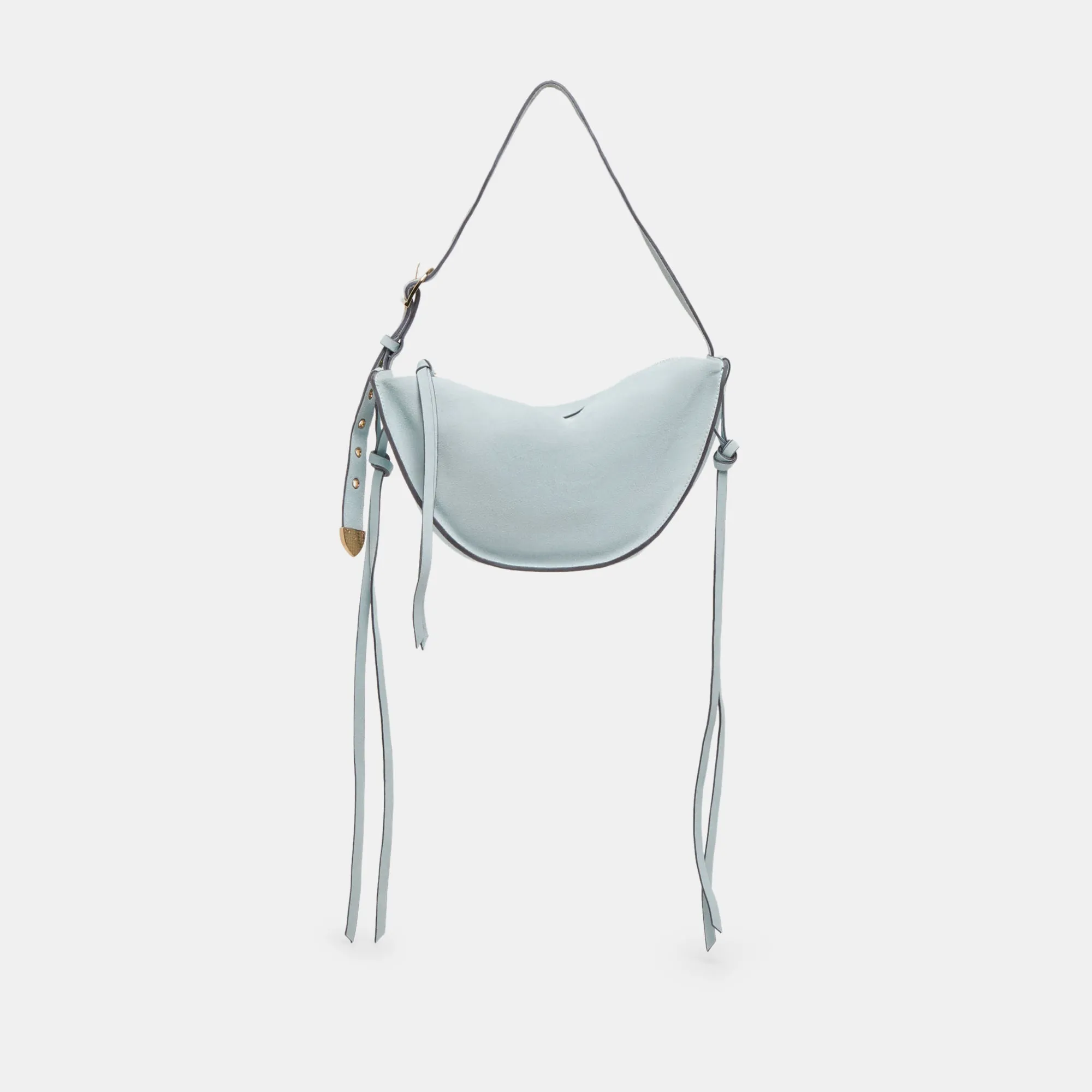 VERONA SHOULDER BAG BLUE SUEDE sold by Dolce Vita product image thumbnail 2