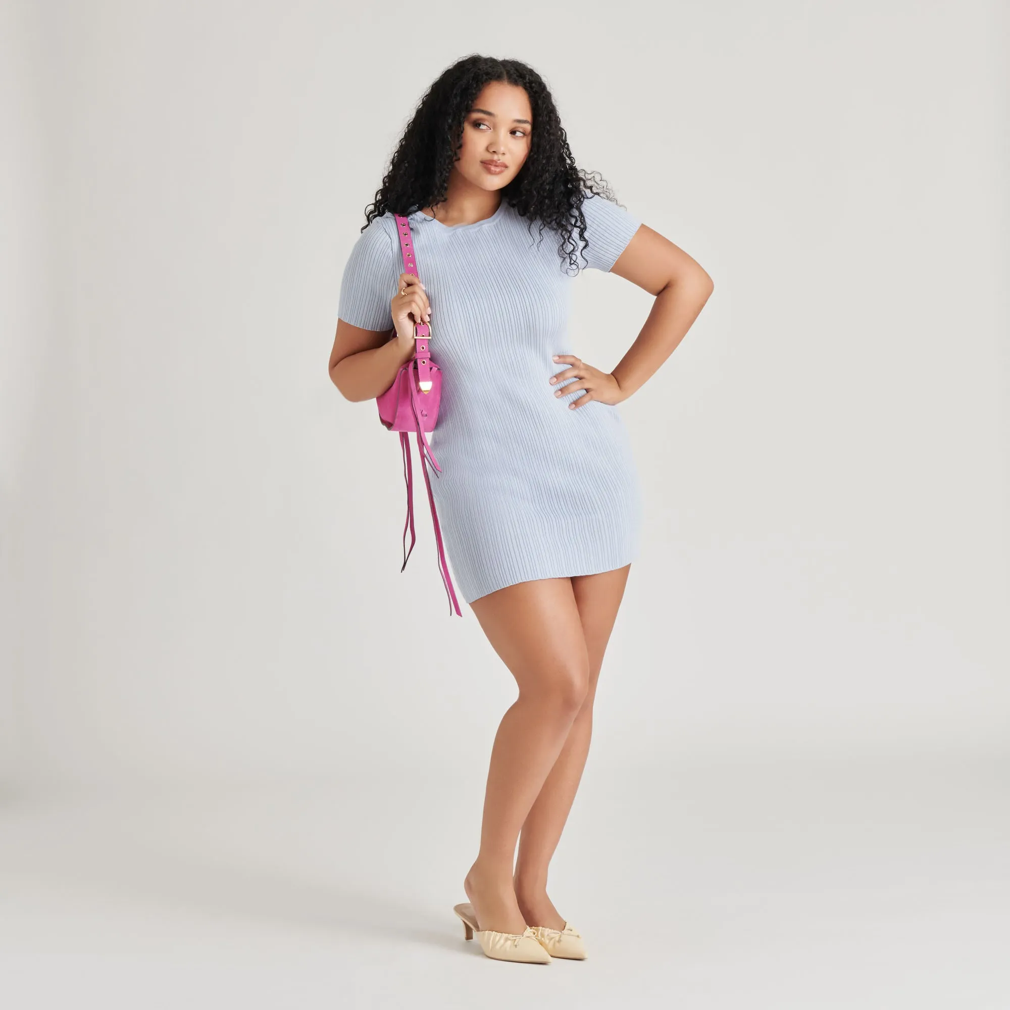 VERONA SHOULDER BAG MAGENTA SUEDE sold by Dolce Vita product image thumbnail 2