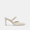 KANIKA PEARL HEELS VANILLA SILK - re:vita sold by Dolce Vita
