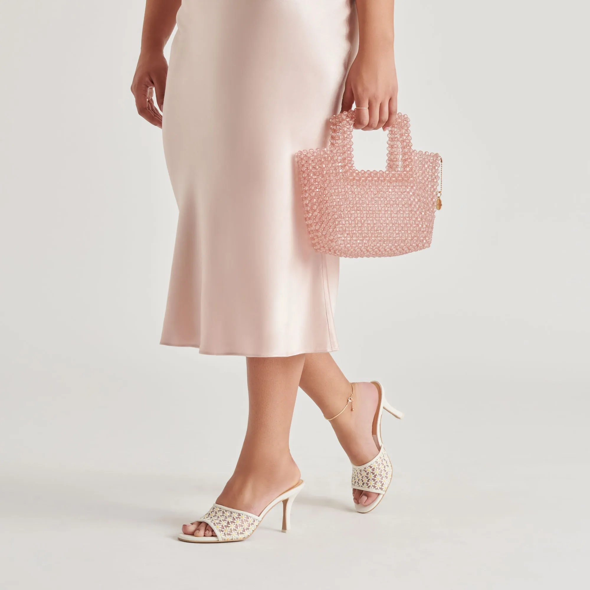 MAREL HANDBAG CHAMPAGNE BEADED sold by Dolce Vita product image thumbnail 5