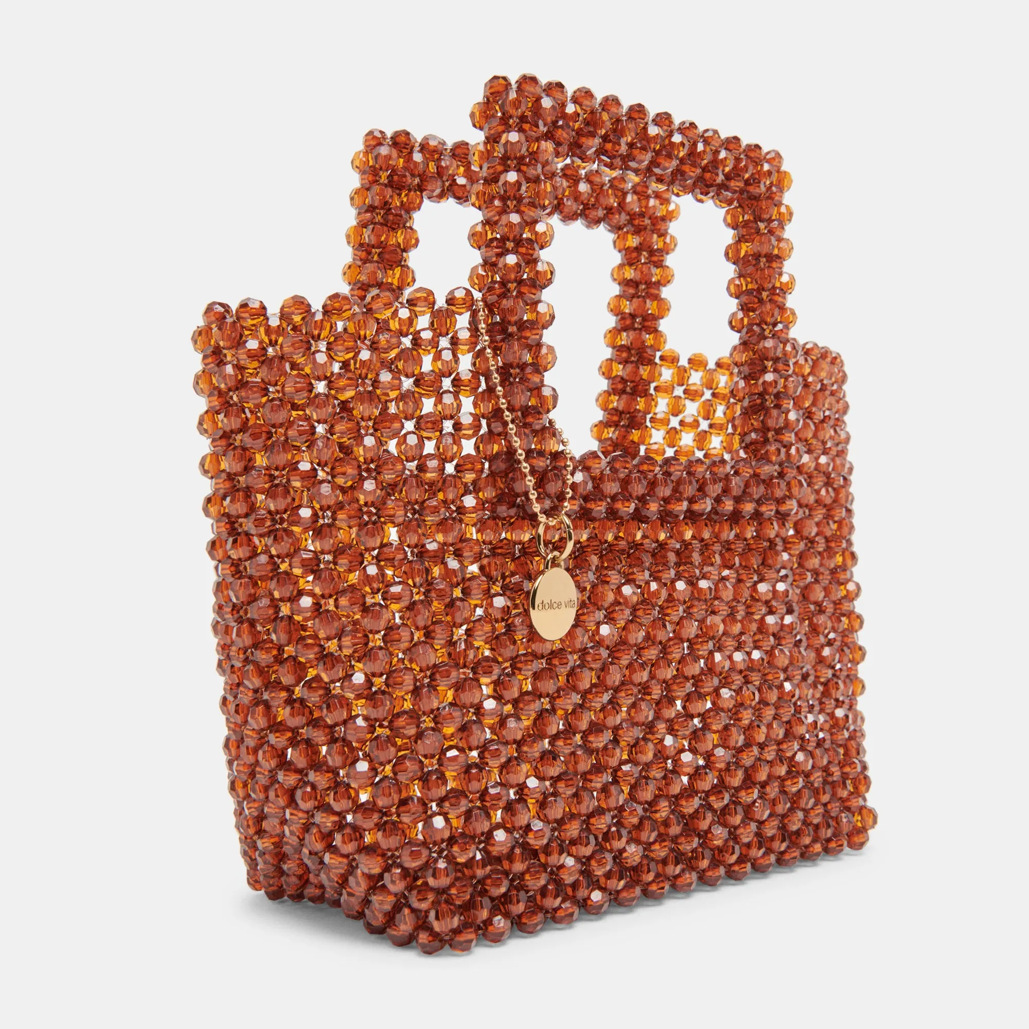 MAREL HANDBAG AMBER BEADED sold by Dolce Vita product image thumbnail 5