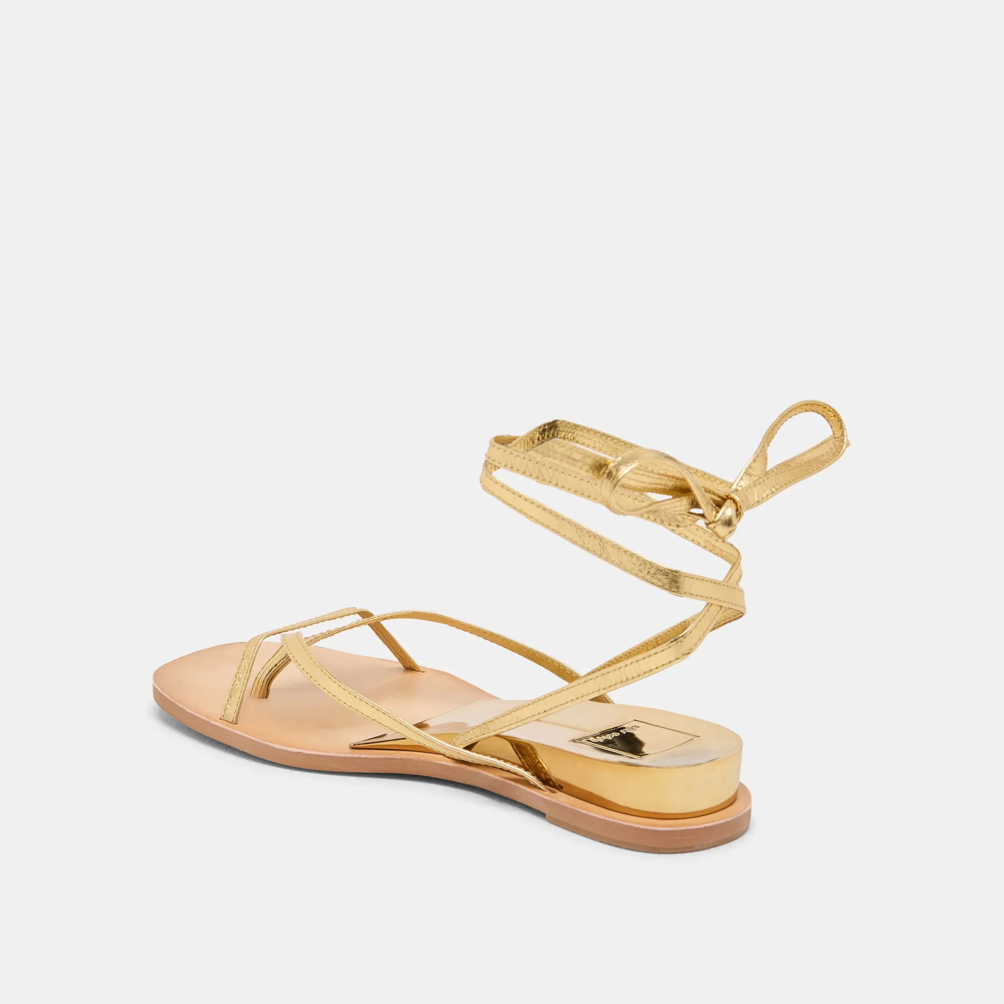 RUDIE SANDALS DARK GOLD METALLIC LEATHER sold by Dolce Vita product image thumbnail 5