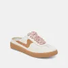 NOTICE SLIDE SNEAKERS WHITE PINK EYELET sold by Dolce Vita