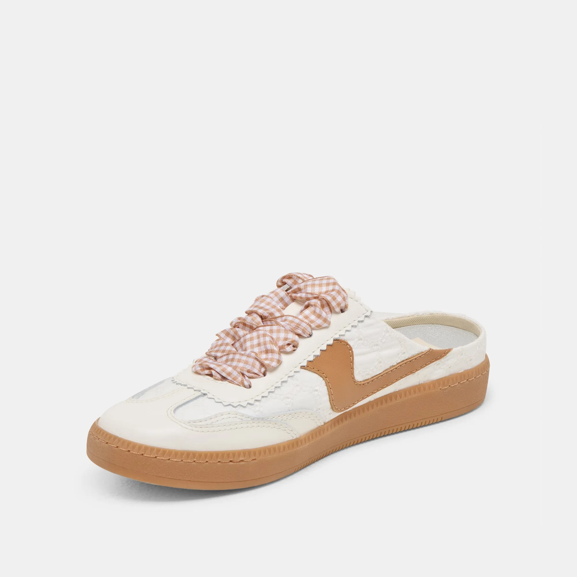 NOTICE SLIDE SNEAKERS WHITE PINK EYELET sold by Dolce Vita product image thumbnail 4