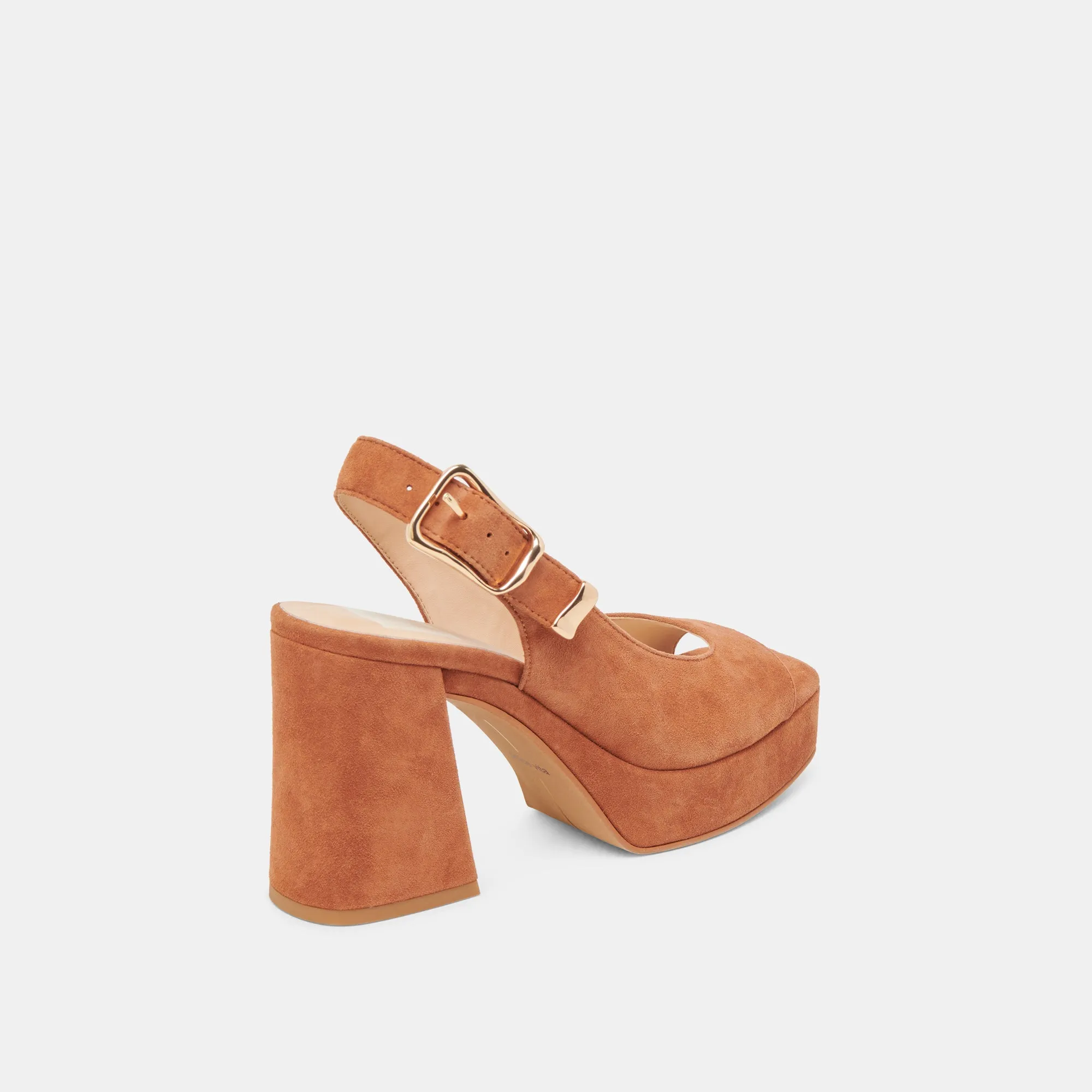 FLORES HEELS CARAMEL SUEDE sold by Dolce Vita product image thumbnail 3