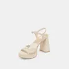 PEYTEN HEELS CREME WOVEN STELLA sold by Dolce Vita