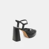 PEYTEN HEELS BLACK WOVEN STELLA sold by Dolce Vita
