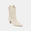 TAVLA BOOTS OFF WHITE LEATHER sold by Dolce Vita