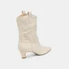 TAVLA BOOTS OFF WHITE LEATHER sold by Dolce Vita