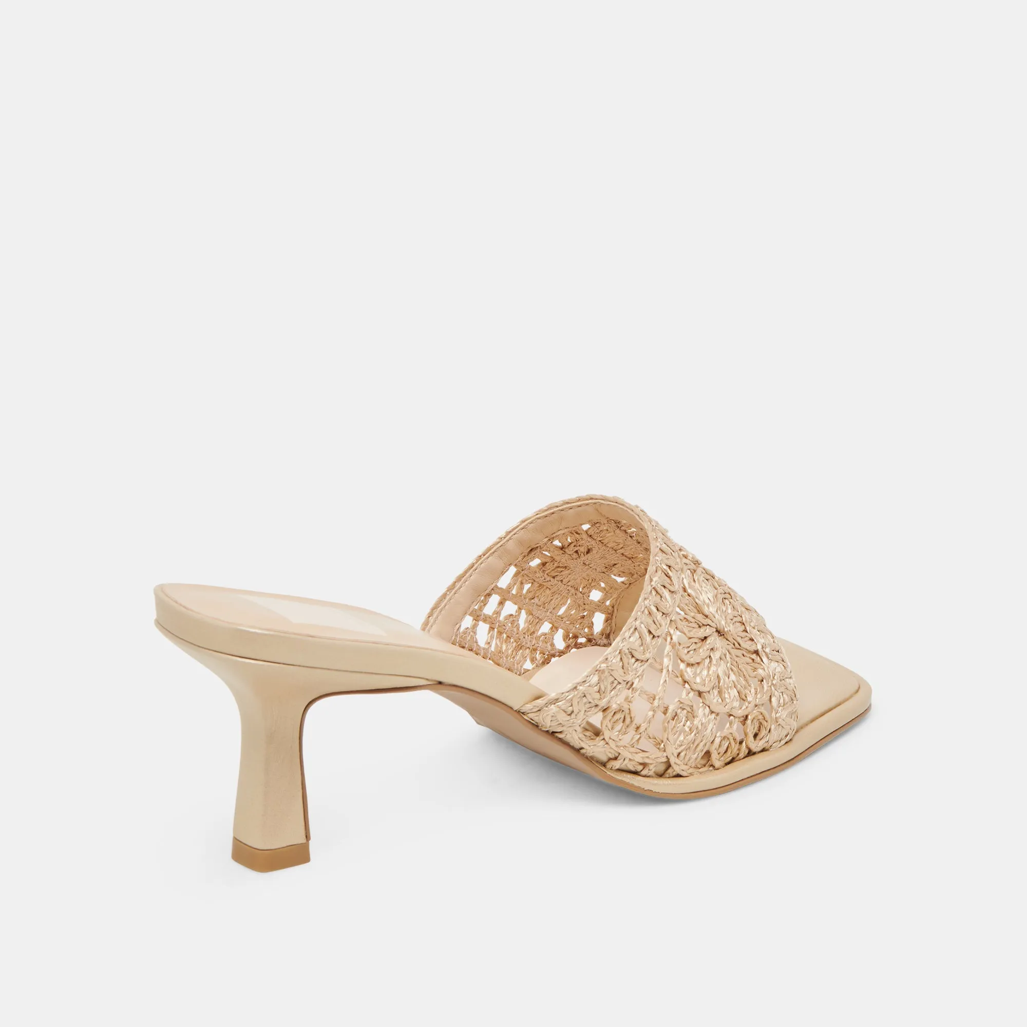 MAYLAH HEELS LIGHT GOLD MACRAME sold by Dolce Vita product image thumbnail 3