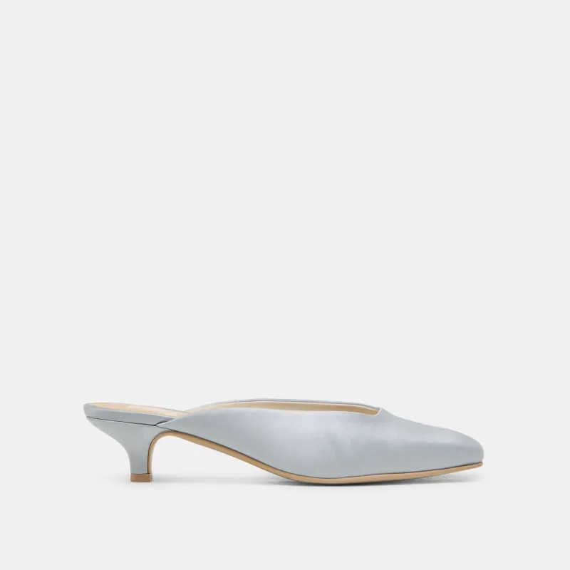 UMARA HEELS LIGHT BLUE SATIN sold by Dolce Vita