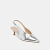 ALENNA HEELS SILVER DISTRESSED LEATHER sold by Dolce Vita