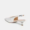 ALENNA HEELS SILVER DISTRESSED LEATHER sold by Dolce Vita