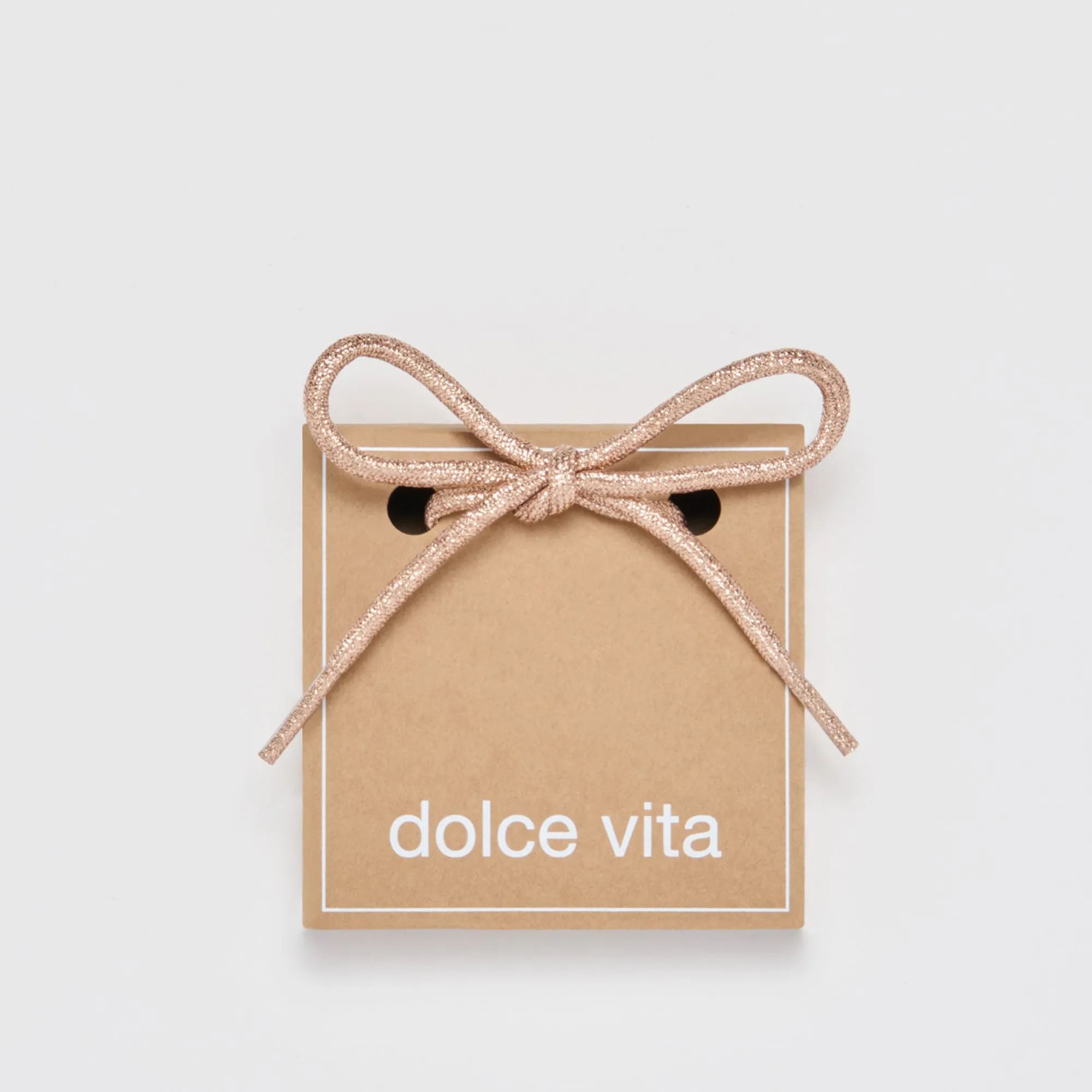 SOLID CORD LACE ROSE GOLD sold by Dolce Vita