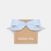 GINGHAM LACE BLUE MULTI sold by Dolce Vita