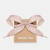 GINGHAM LACE ROSE MULTI sold by Dolce Vita