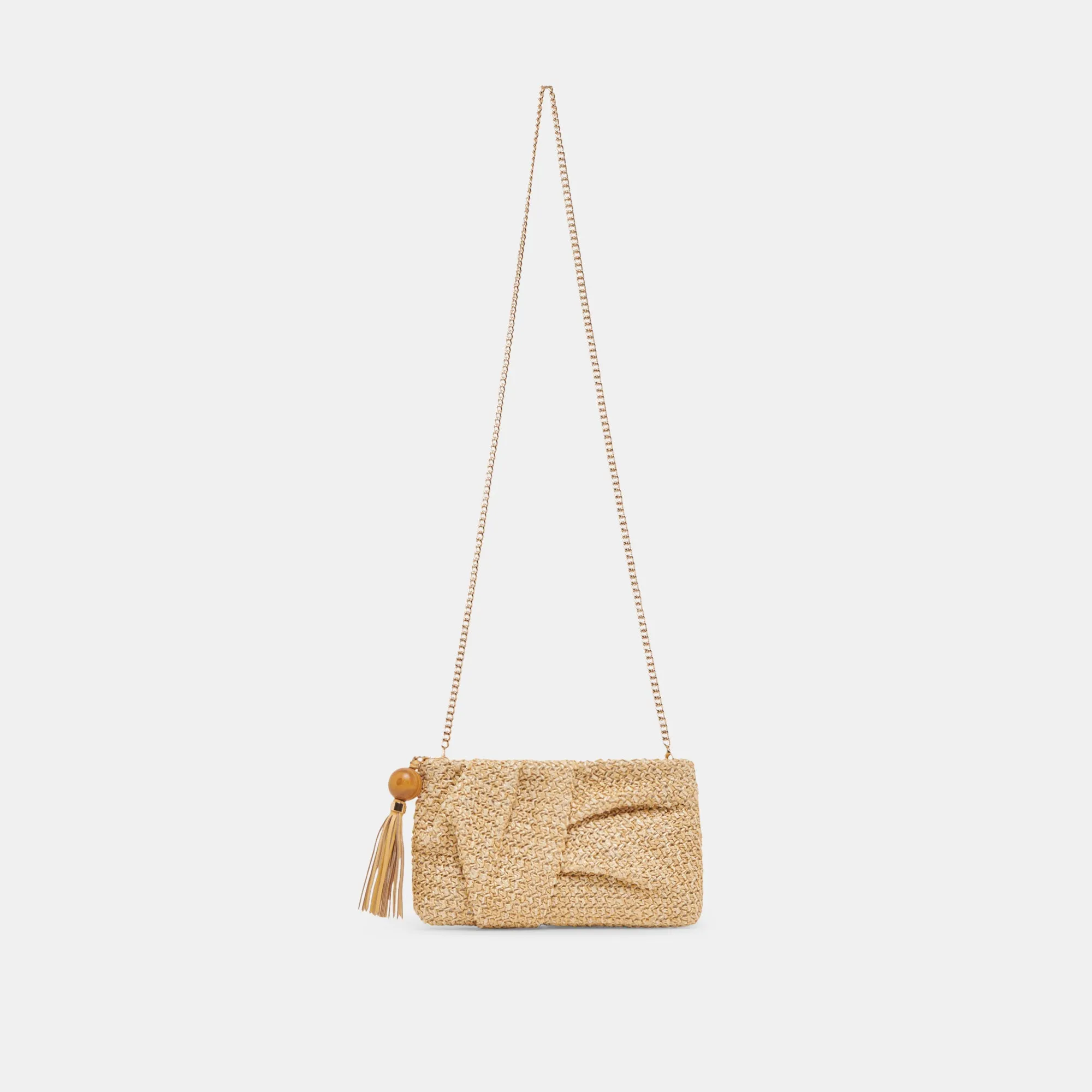 LORENA CLUTCH NATURAL RAFFIA sold by Dolce Vita product image thumbnail 3
