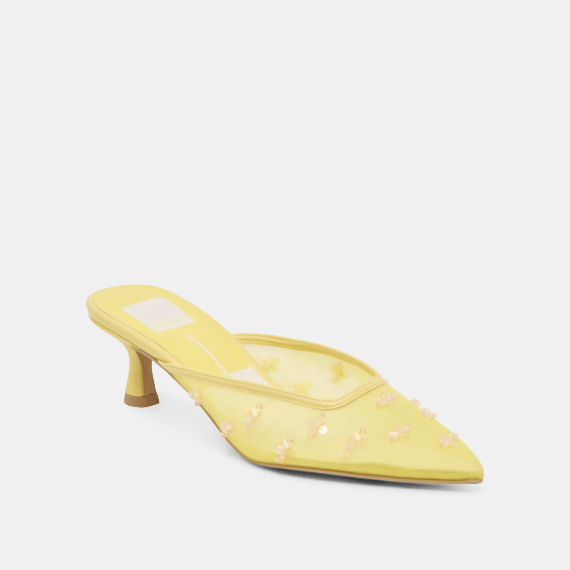CLARA WIDE HEELS LEMON MESH sold by Dolce Vita product image thumbnail 2