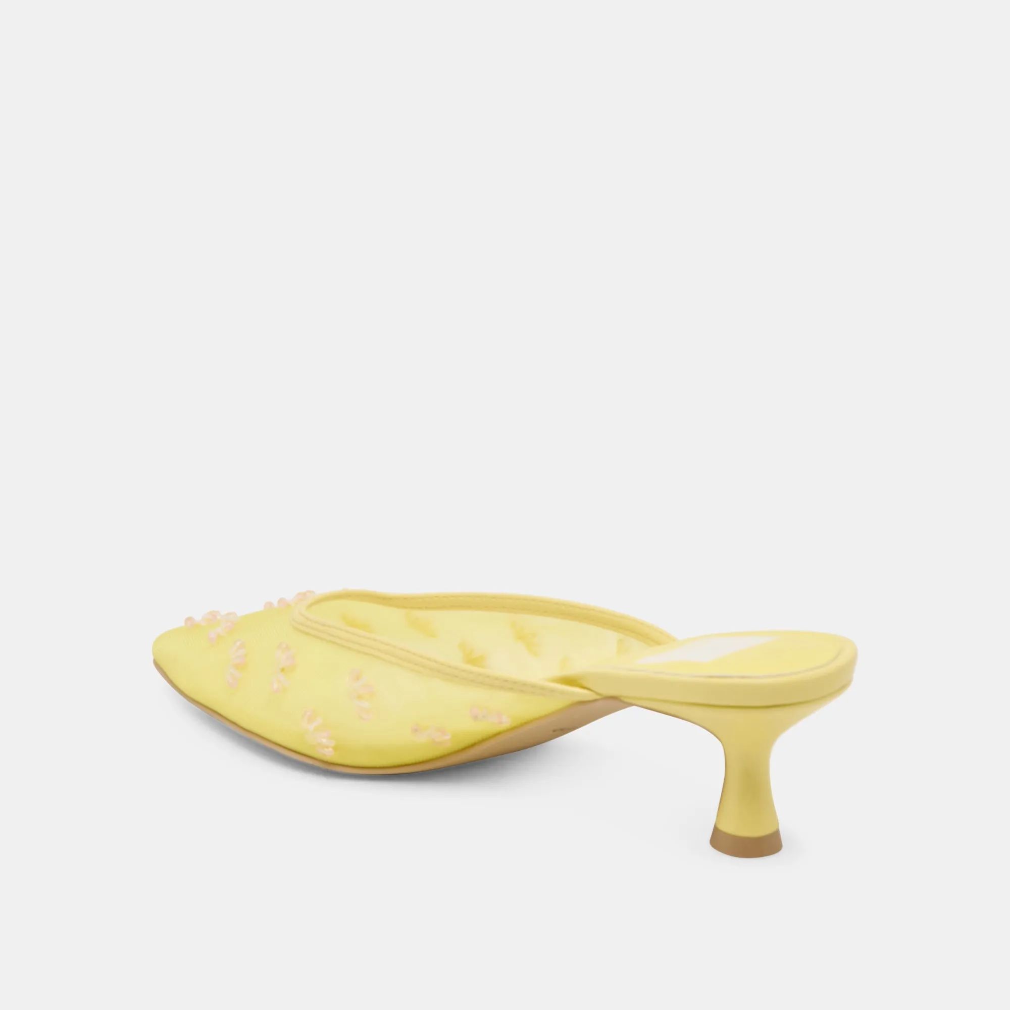 CLARA WIDE HEELS LEMON MESH sold by Dolce Vita product image thumbnail 5