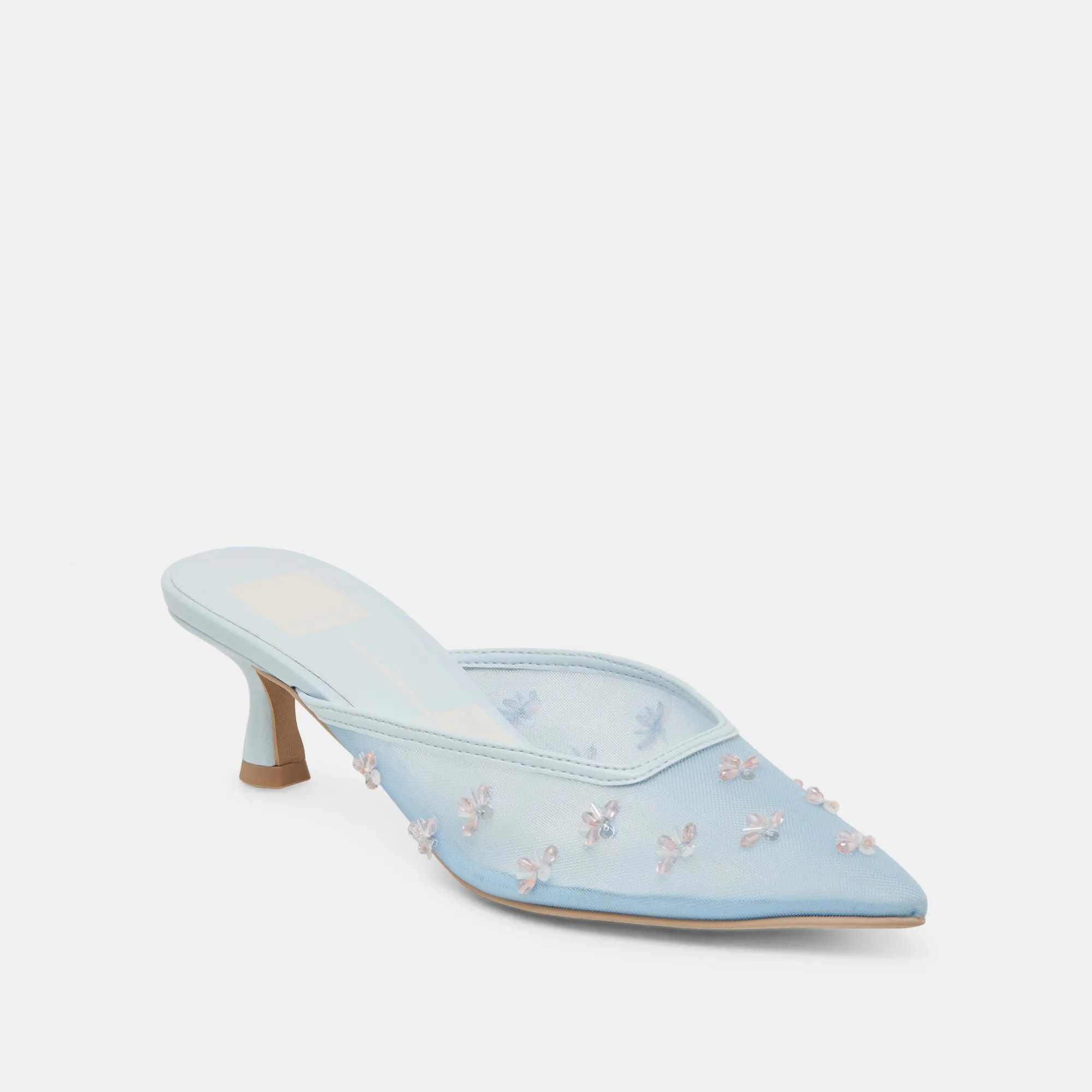 CLARA WIDE HEELS ICE BLUE MESH sold by Dolce Vita product image thumbnail 2