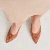 CLARA WIDE HEELS SADDLE MESH sold by Dolce Vita