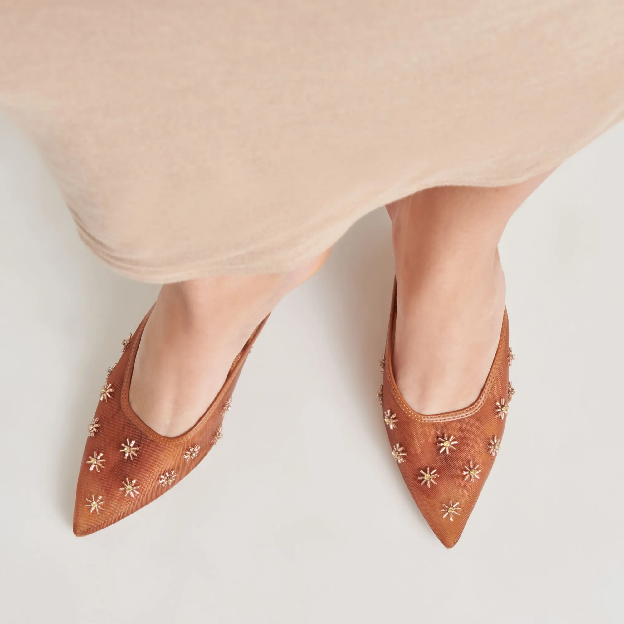 CLARA WIDE HEELS SADDLE MESH sold by Dolce Vita product image thumbnail 2