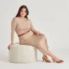 CLARA WIDE HEELS SADDLE MESH sold by Dolce Vita