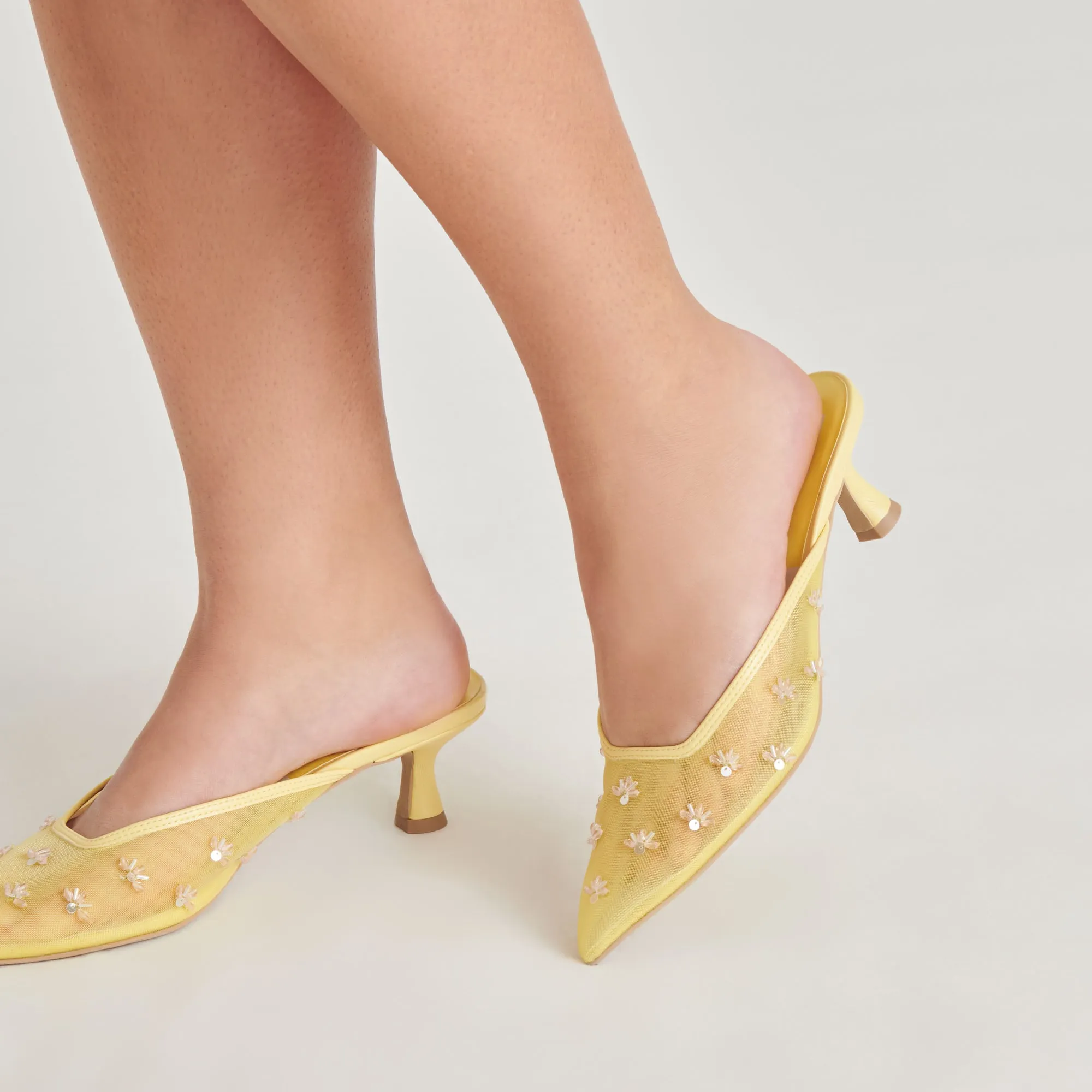 CLARA HEELS LEMON MESH sold by Dolce Vita product image thumbnail 2