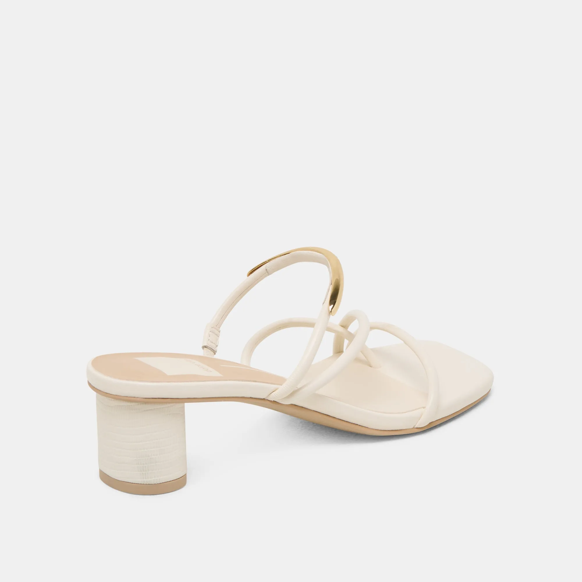 NAIRA HEELS OFF WHITE LEATHER sold by Dolce Vita product image thumbnail 3