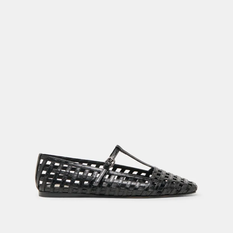 RAINS BALLET FLATS BLACK STELLA sold by Dolce Vita