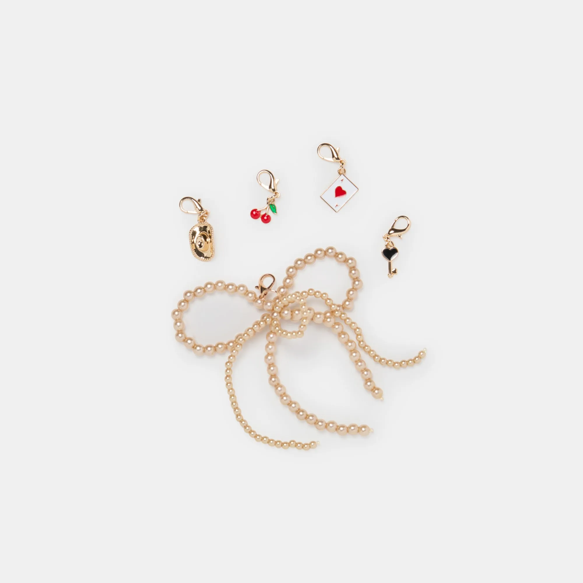 NOTICE LACE SNEAKERS IVORY + GOLD CHARM BUNDLE sold by Dolce Vita product image thumbnail 3