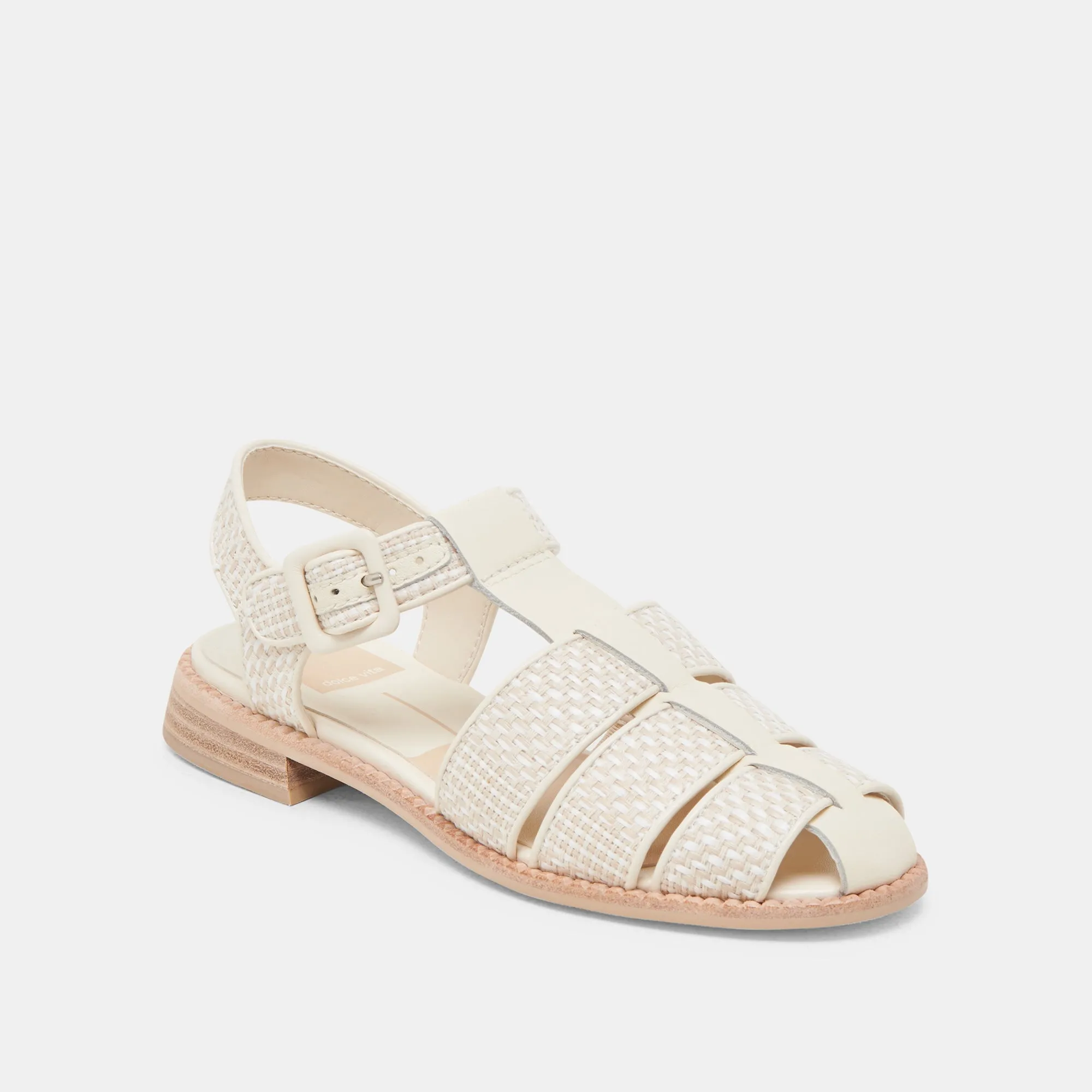HOLIS SANDALS WHITE MULTI RAFFIA sold by Dolce Vita product image thumbnail 2