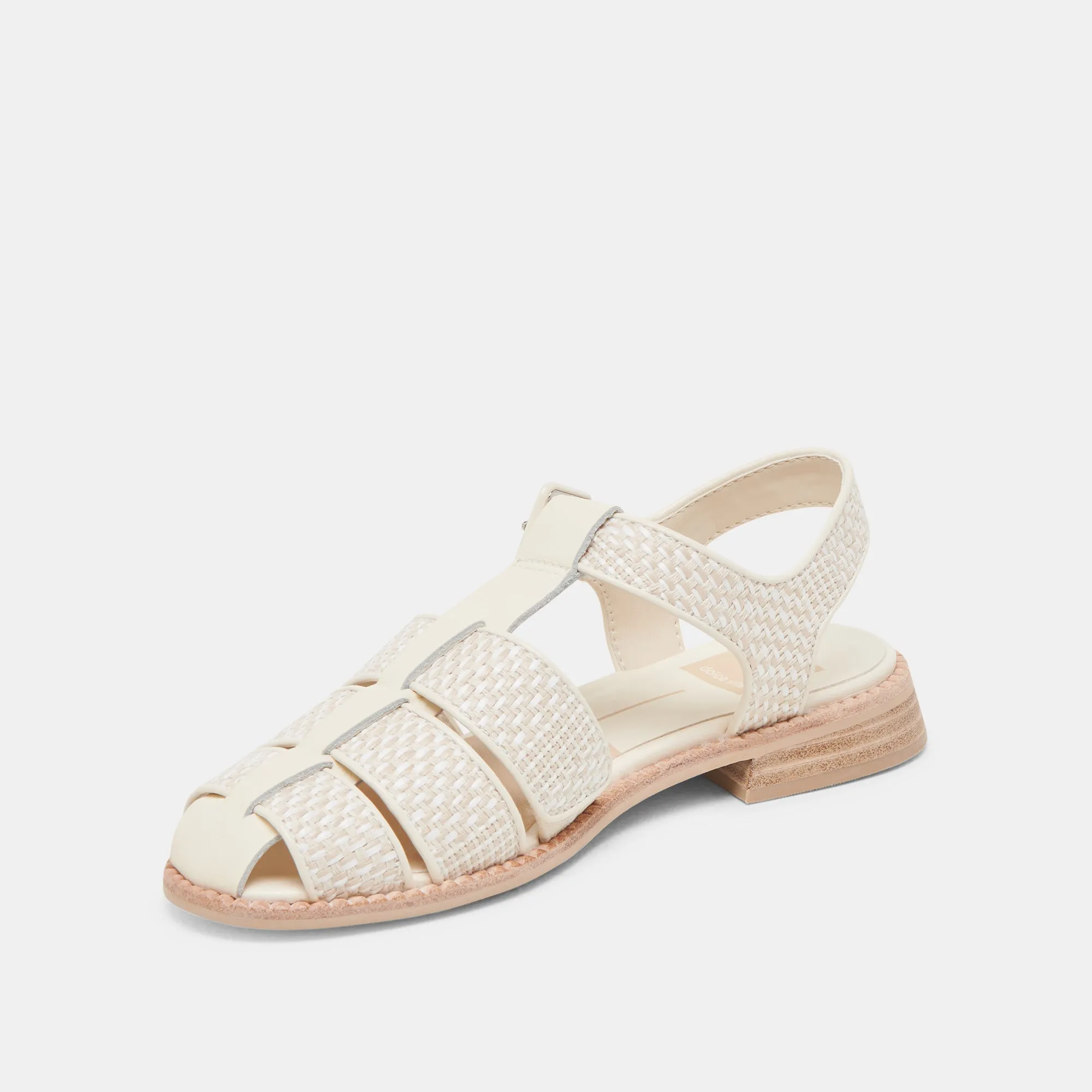 HOLIS SANDALS WHITE MULTI RAFFIA sold by Dolce Vita product image thumbnail 4