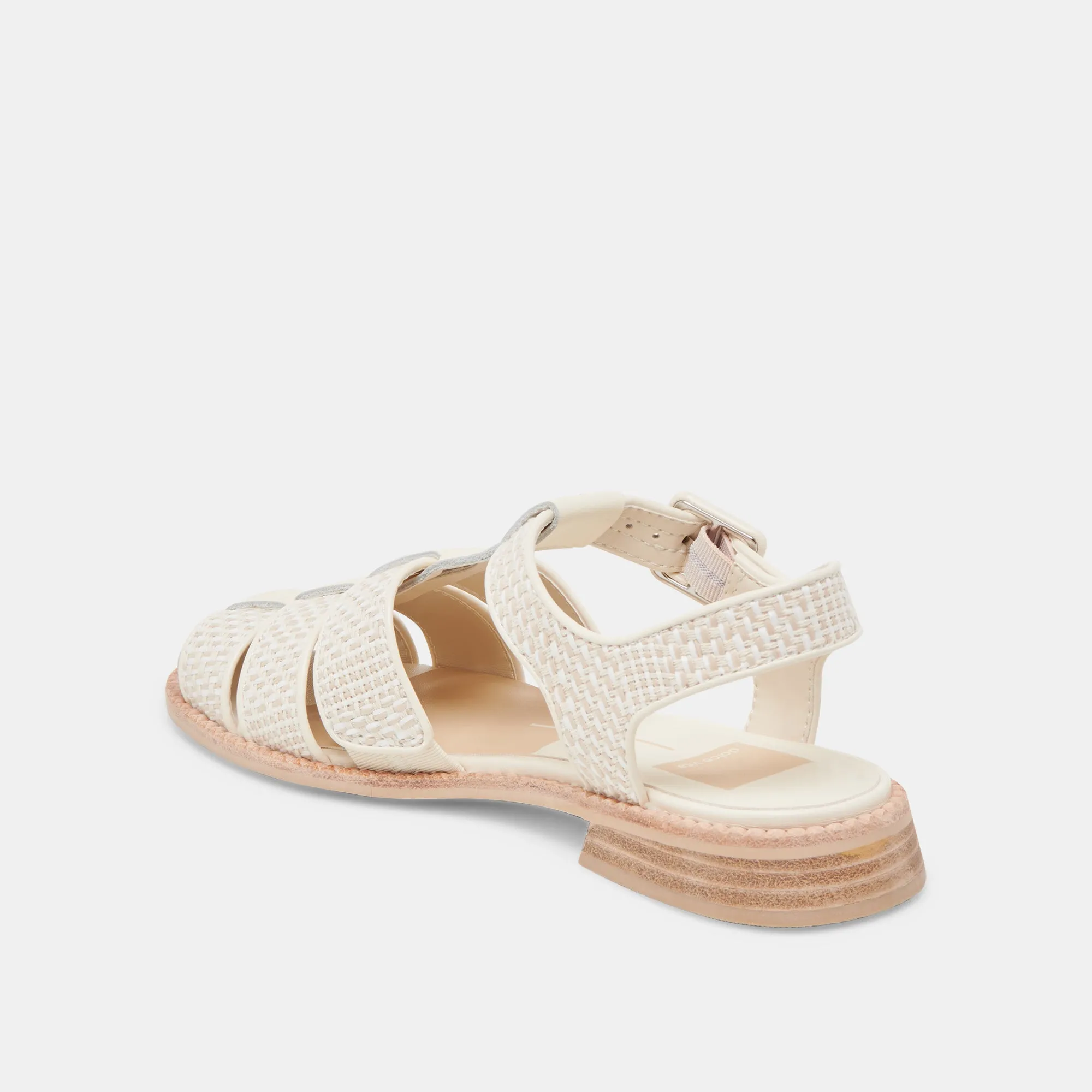 HOLIS SANDALS WHITE MULTI RAFFIA sold by Dolce Vita product image thumbnail 5