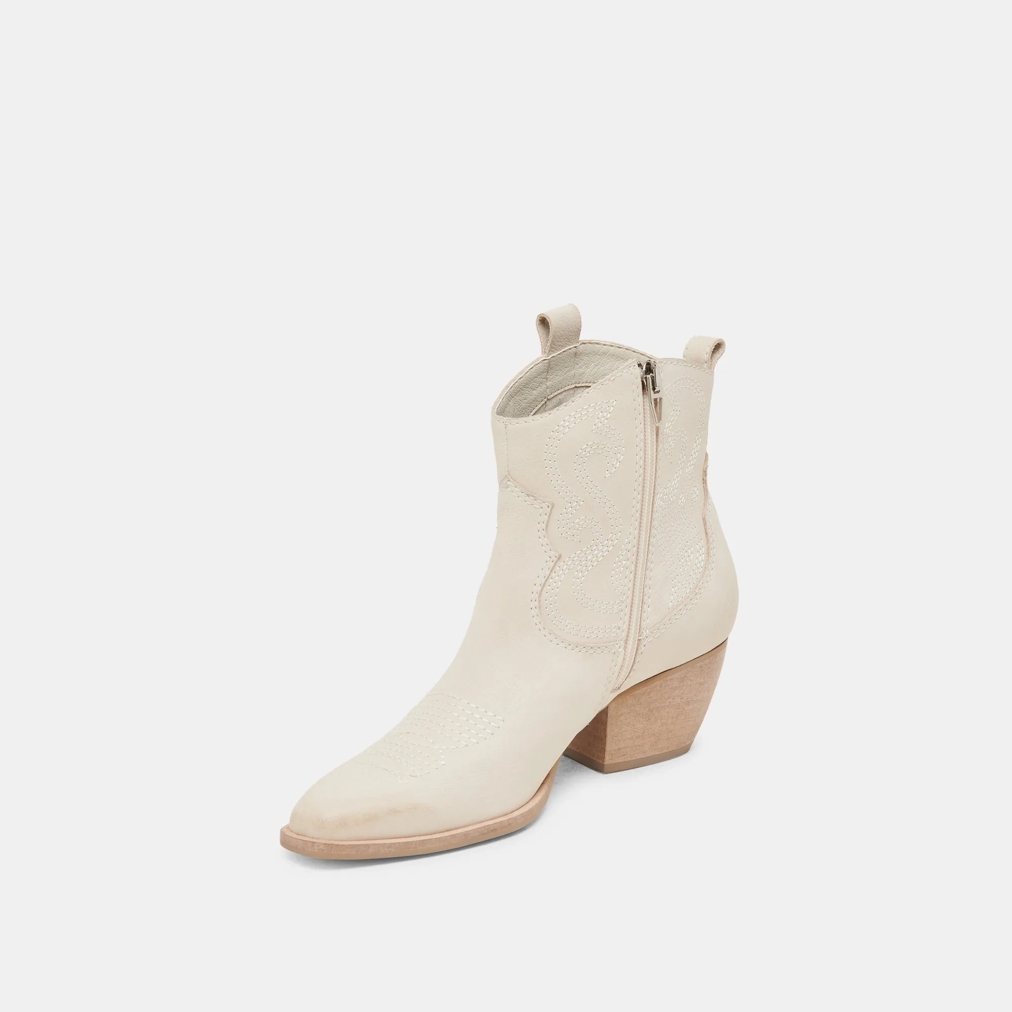 SHANIA BOOTIES IVORY NUBUCK sold by Dolce Vita product image thumbnail 4