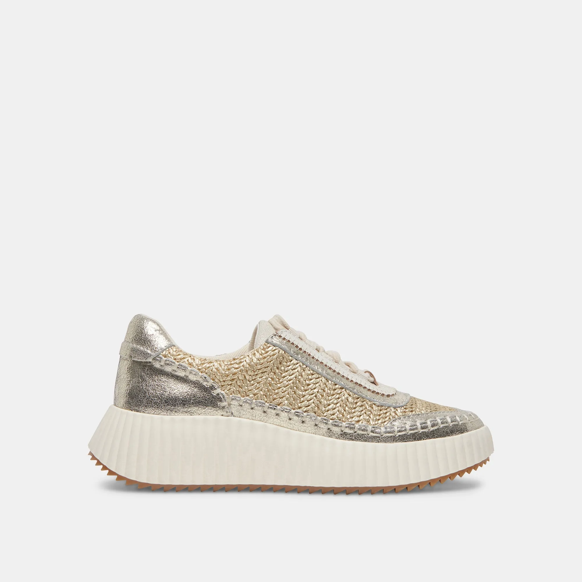 DOLEN SNEAKERS GOLD KNIT - re:vita sold by Dolce Vita product image thumbnail 2