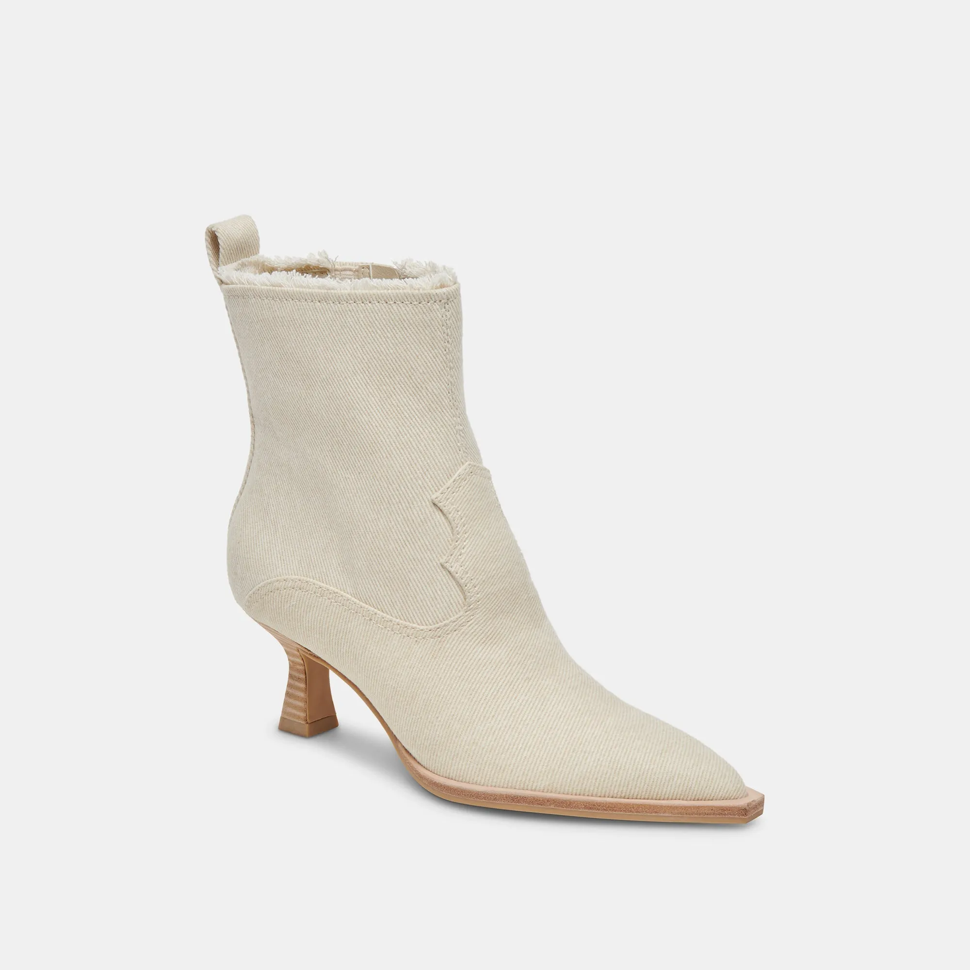 AUSTIN BOOTS IVORY DENIM - re:vita sold by Dolce Vita product image thumbnail 3