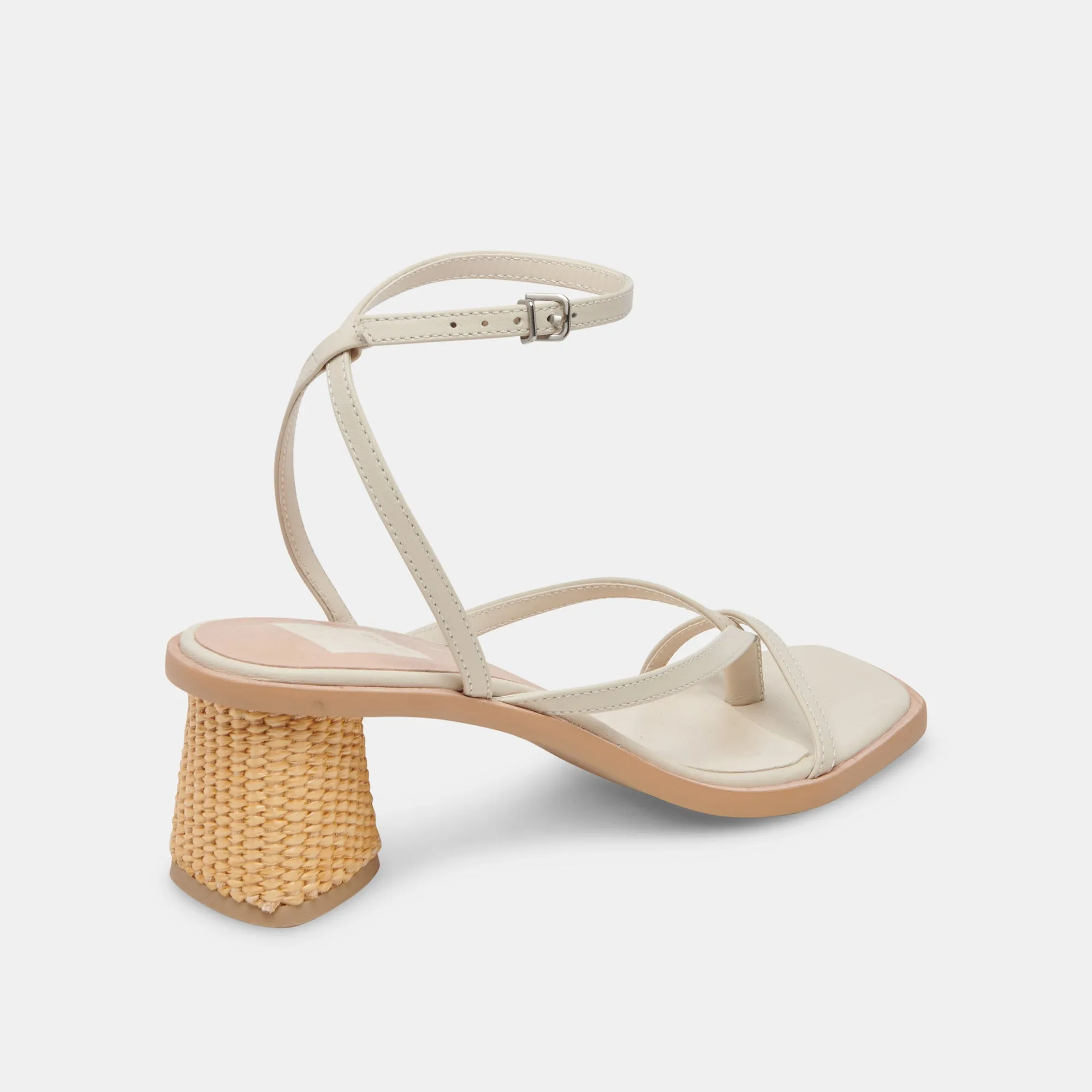 BANITA WIDE SANDALS IVORY LEATHER - re:vita sold by Dolce Vita product image thumbnail 3