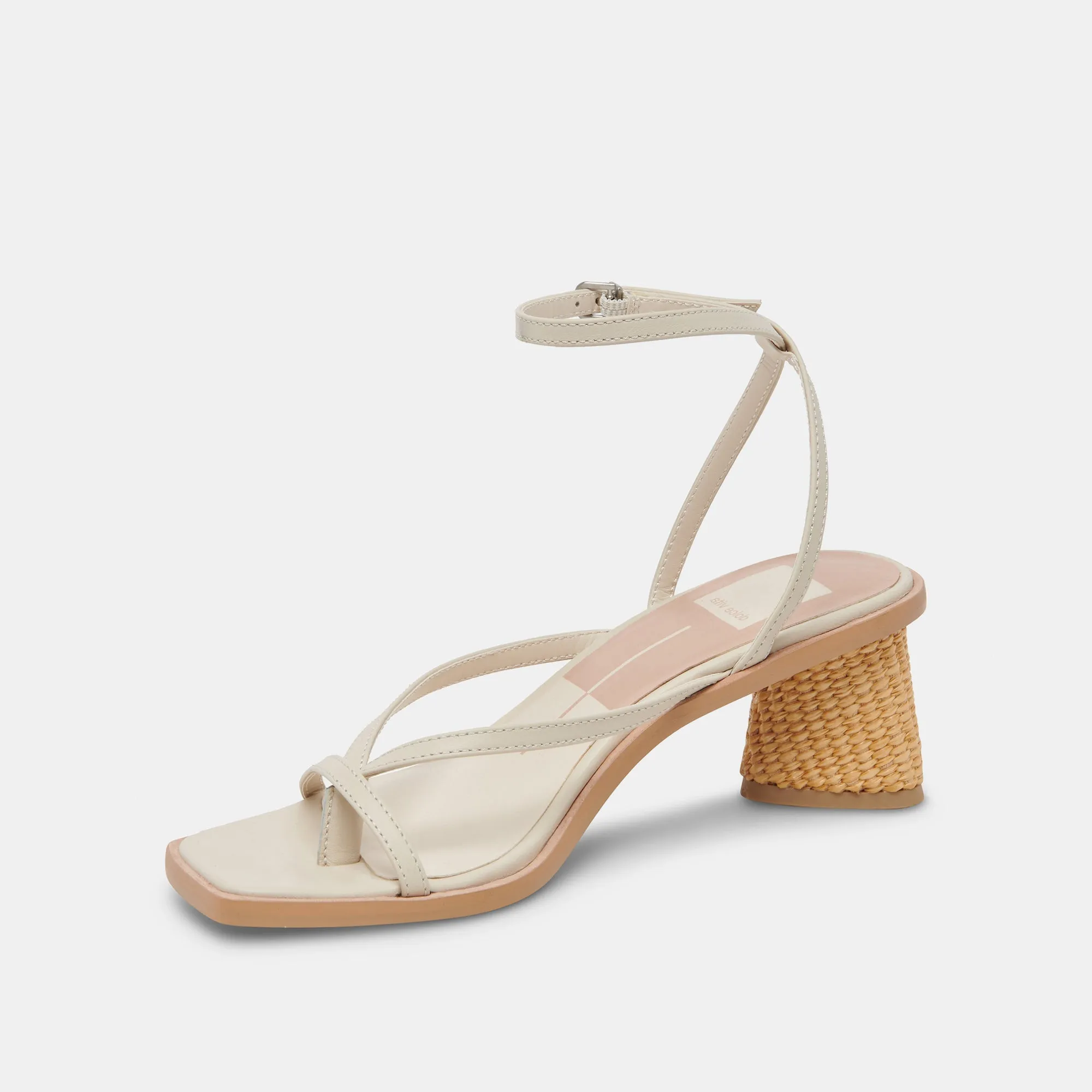 BANITA WIDE SANDALS IVORY LEATHER - re:vita sold by Dolce Vita product image thumbnail 4
