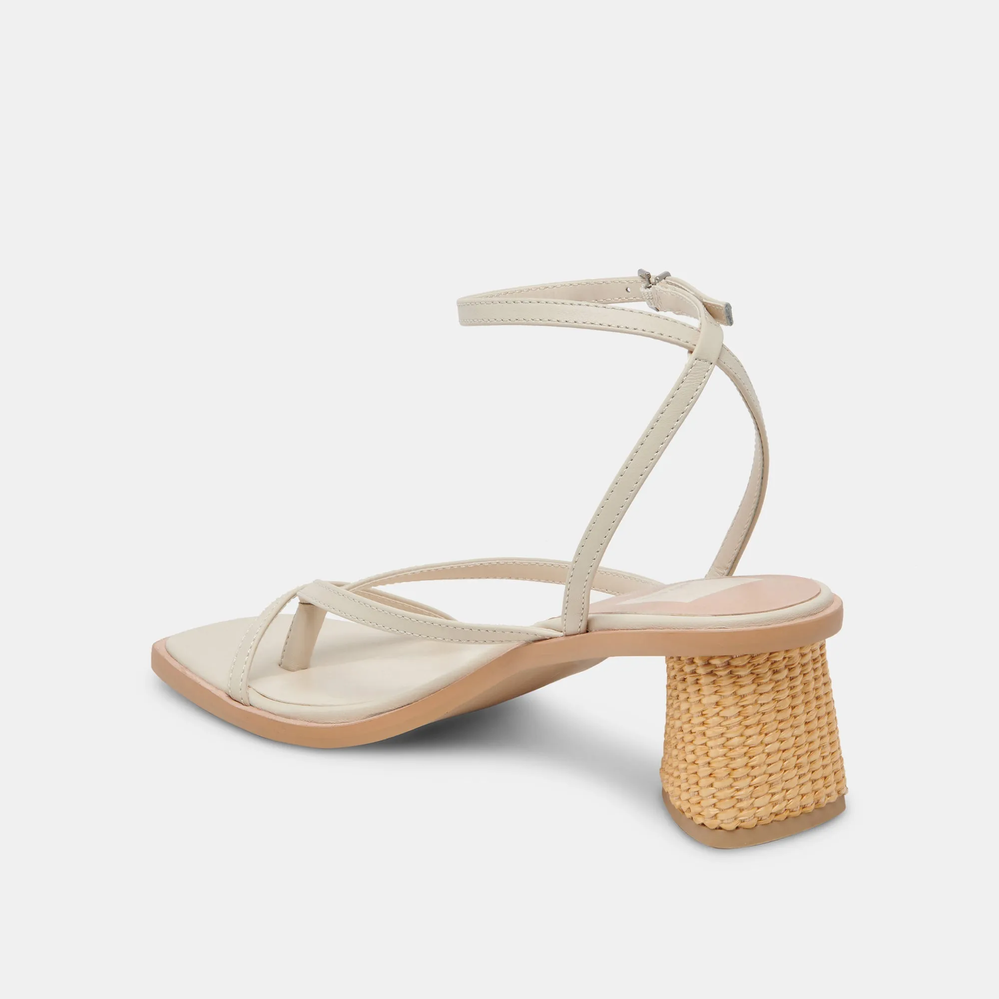 BANITA WIDE SANDALS IVORY LEATHER - re:vita sold by Dolce Vita product image thumbnail 5