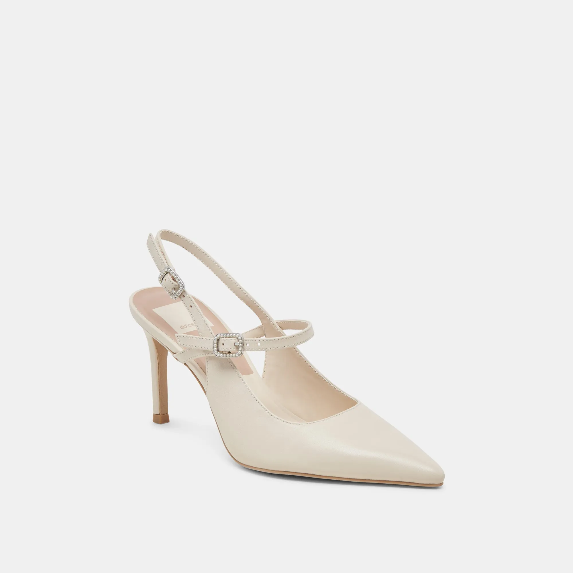 KELLEN HEELS IVORY LEATHER - re:vita sold by Dolce Vita product image thumbnail 3