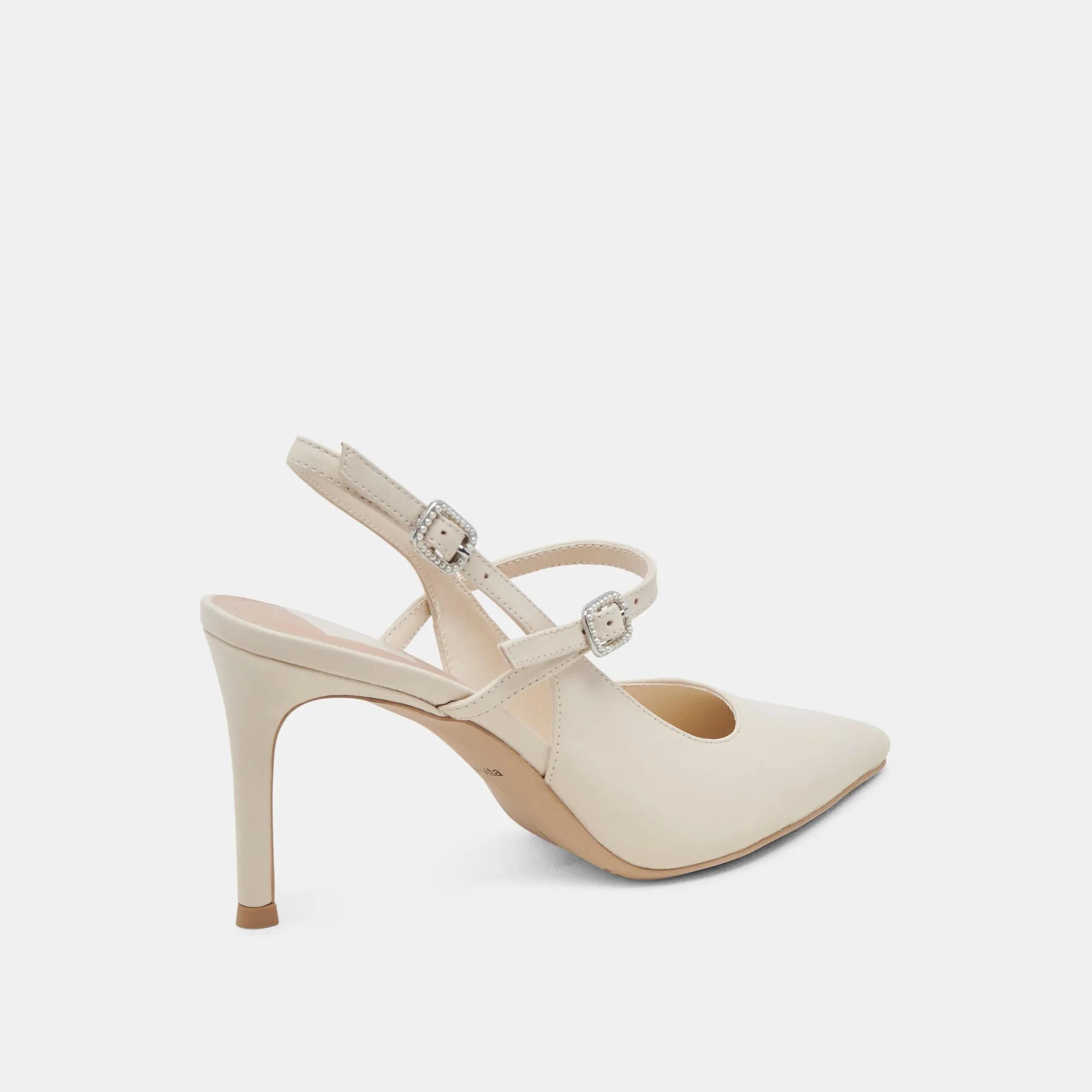 KELLEN HEELS IVORY LEATHER - re:vita sold by Dolce Vita product image thumbnail 5