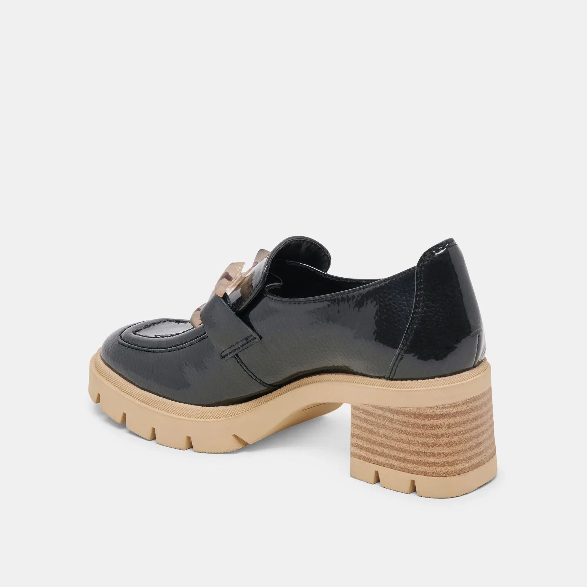 HAROLD HEELS MIDNIGHT PATENT LEATHER - re:vita sold by Dolce Vita product image thumbnail 5